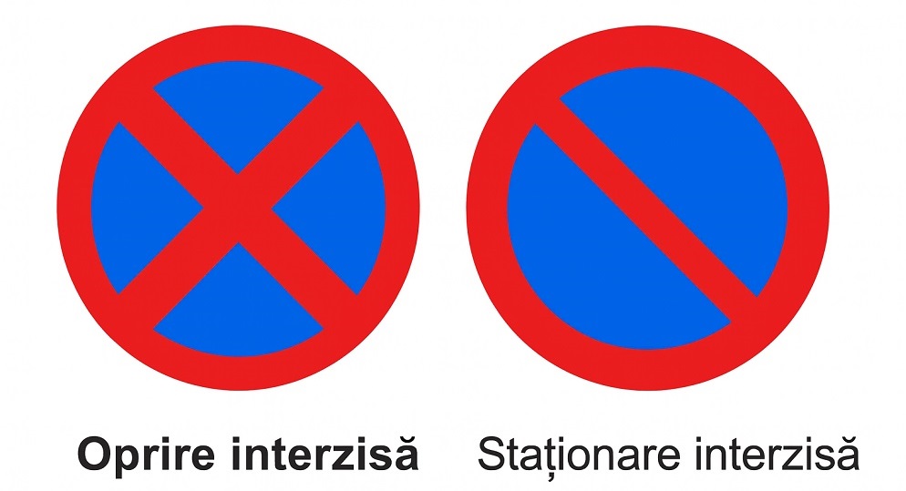 diferența dintre oprire și staționare